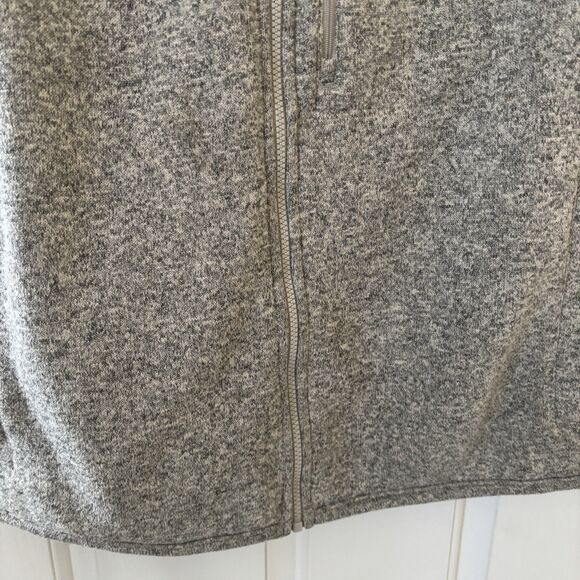 Wrangler Mens Vest Size Med Grey Fleece Workwear Western Cowboy Outdoors Classic - Picture 4 of 13